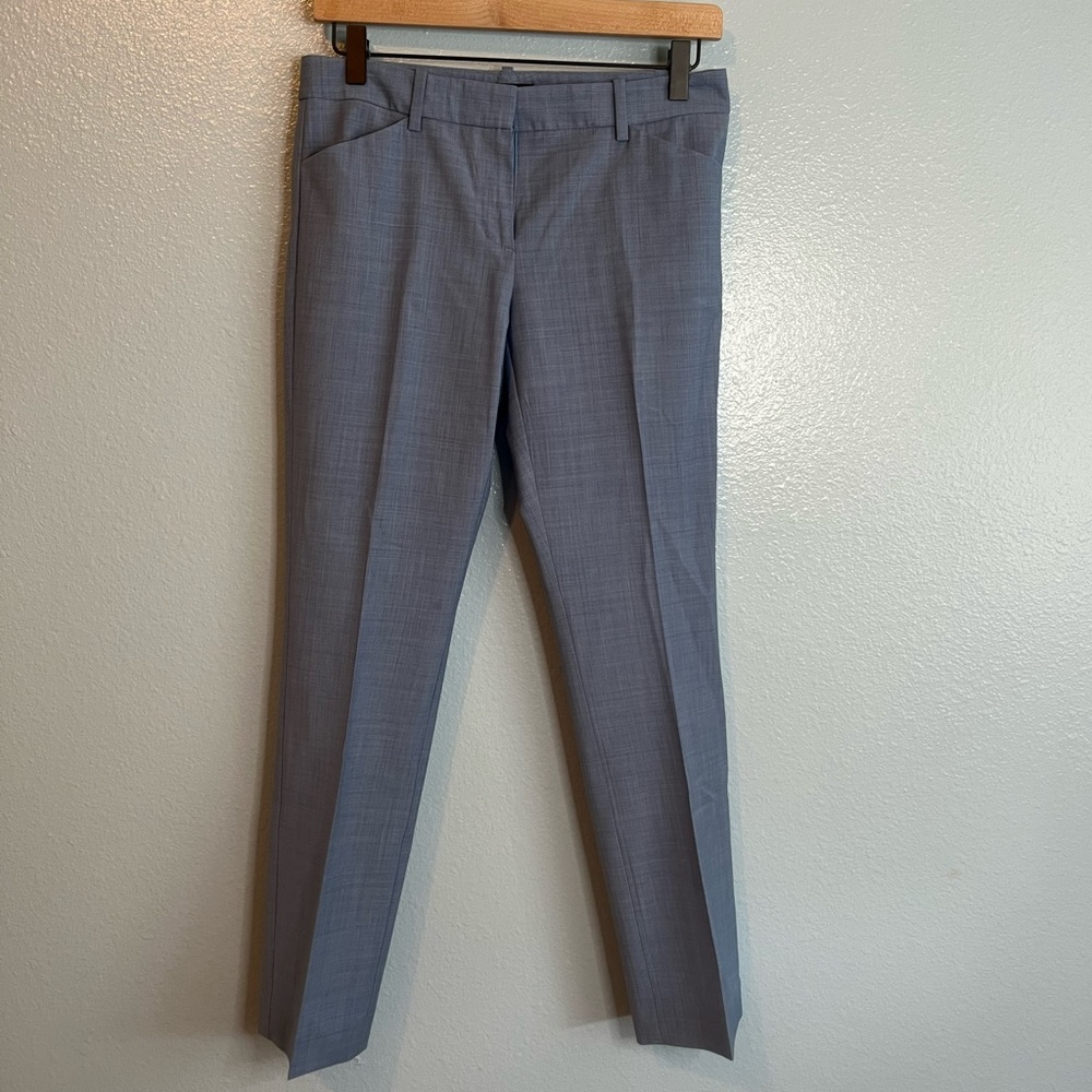 Theory Size 0 Low Rise Denim Blue Dress Pants